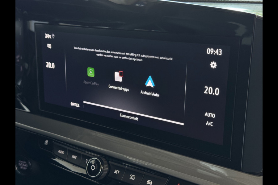 Opel Mokka 1.2 130PK TURBO ULTIMATE CARPLAY NAVI 360CAM MASSAGE ALCANTARA LED 18''LMV ADAP.CRUISE VERW. BLINDSPOT 2024