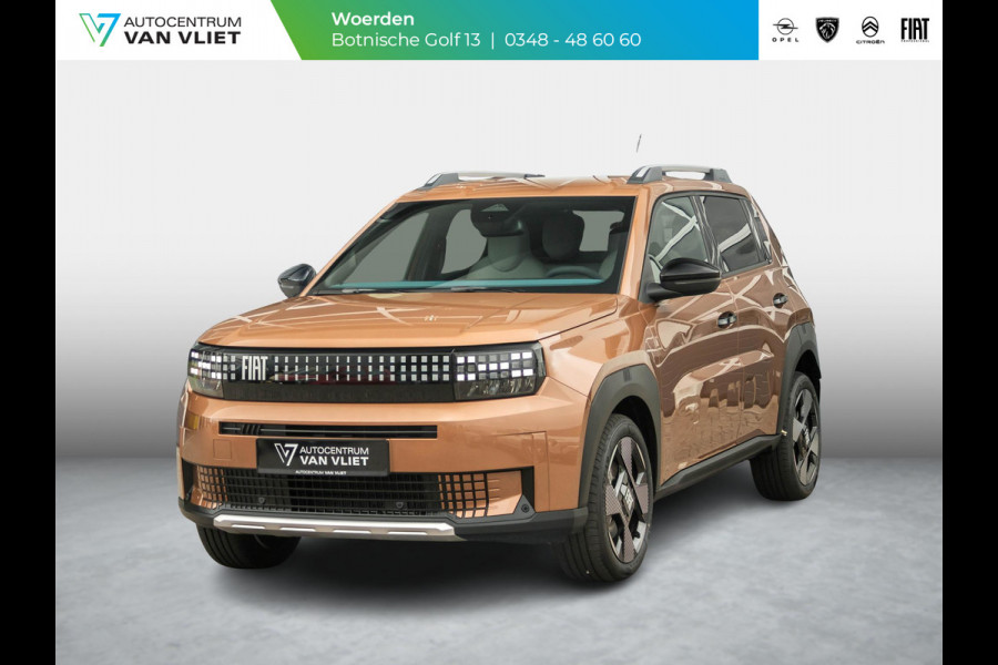 Fiat Grande Panda La Prima 7,4 kW 44 kWh | Uit voorraad leverbaar | Clima | Cruise | Camera | Apple Carplay | 17" | Navi Fiat Grande Panda La Prima 7,4 kW 44 kWh | Uit voorraad leverbaar | Clima | Cruise | Camera | Apple Carplay | 17" | Navi