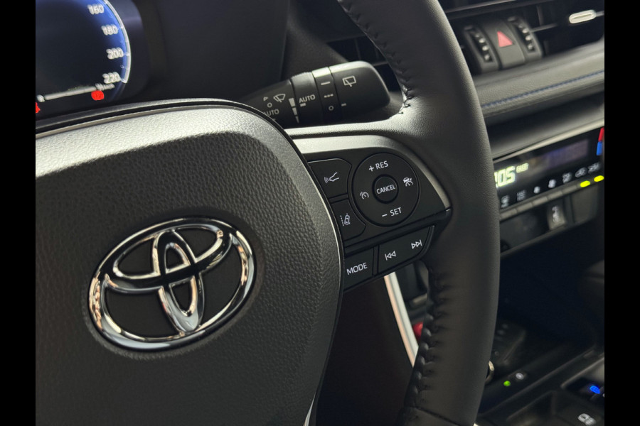 Toyota RAV4 2.5 Hybrid STYLE BI-TONE LED LEER 360 CAMERA ELEK.KLEP NAVI 360.CAMERA JBL ZWARTE HEMEL ADAP.CRUISE ELEK.STOEL/STUUR STOELVERW. ✅2025✅