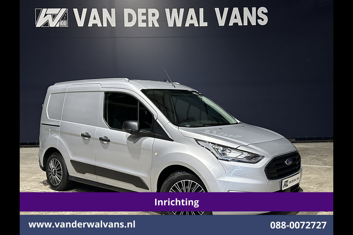 Ford Transit Connect 1.5 EcoBlue 120pk L1H1 Inrichting Euro6 Airco | Camera | LED | Cruisecontrol | Apple Carplay Stoelverwarming, Verwarmde voorruit, Parkeersensoren Ford Transit Connect 1.5 EcoBlue 120pk L1H1 Inrichting Euro6 Airco | Camera | LED | Cruisecontrol | Apple Carplay Stoelverwarming, Verwarmde voorruit, Parkeersensoren