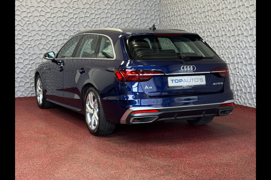 Audi A4 Avant 40 TFSI 2.0 204 PK S-LINE 6.289KM! NWST LED NAVI VIR.COCKPIT ADAP.CRUIS ELEK.KLEP 08/2024 "Audi rijden begint bij Topautos.nl – 20 Audi topmodellen direct op voorraad!" Audi A4 Avant 40 TFSI 2.0 204 PK S-LINE 6.289KM! NWST LED NAVI VIR.COCKPIT ADAP.CRUIS ELEK.KLEP 08/2024 "Audi rijden begint bij Topautos.nl – 20 Audi topmodellen direct op voorraad!"