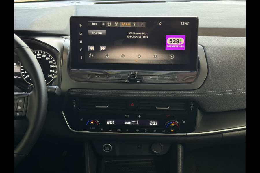Nissan QASHQAI 1.3 MHEV ✅OCEAN DEEP✅ 160PK XL.NAVI CAMERA STOEL/STUUR/RUIT.VERW. 02/2025