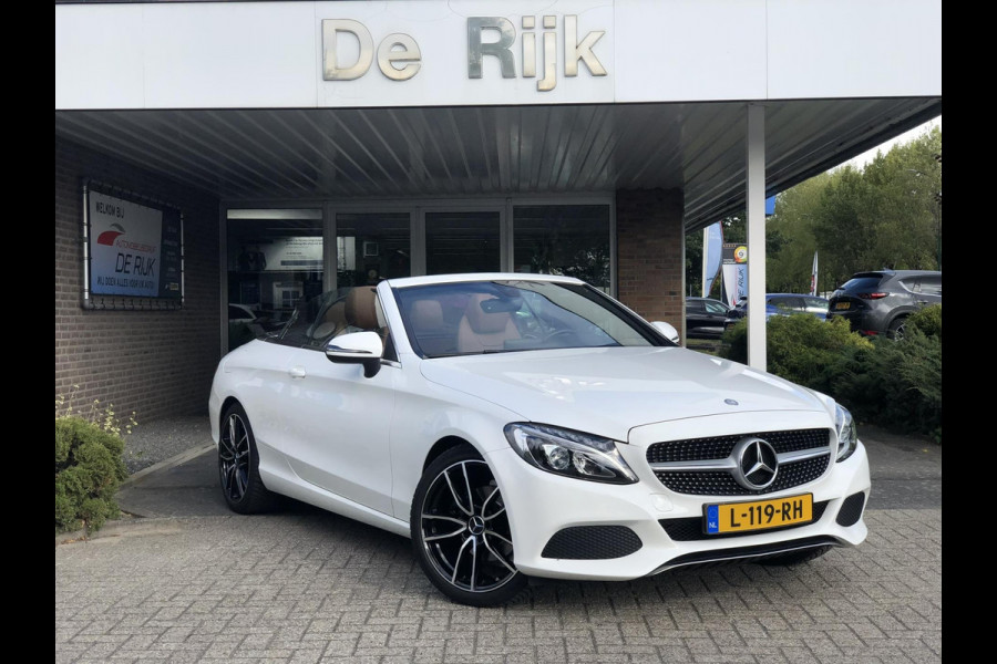 Mercedes-Benz C-Klasse Cabrio 200 Edition 1 (184PK!) | Leder, Navi, Camera, 19'' LMV, Climate, Cruise | Dealeronderhouden |