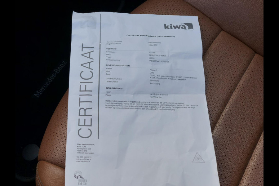 Mercedes-Benz C-Klasse Cabrio 200 Edition 1 (184PK!) | Leder, Navi, Camera, 19'' LMV, Climate, Cruise | Dealeronderhouden |