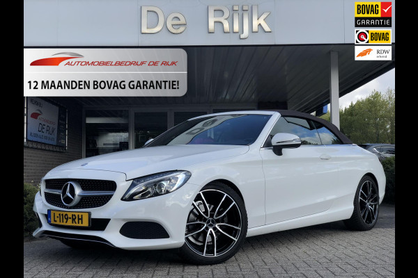 Mercedes-Benz C-Klasse Cabrio 200 Edition 1 (184PK!) | Leder, Navi, Camera, 19'' LMV, Climate, Cruise | Dealeronderhouden |