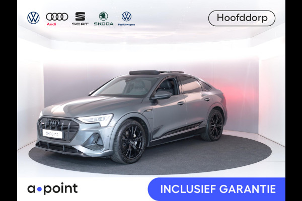 Audi e-tron Sportback 55 quattro S edition 95 kWh 408pk | Panoramadak | Afneembare trekhaak | Matrix Led koplampen | Parkeer camera achter