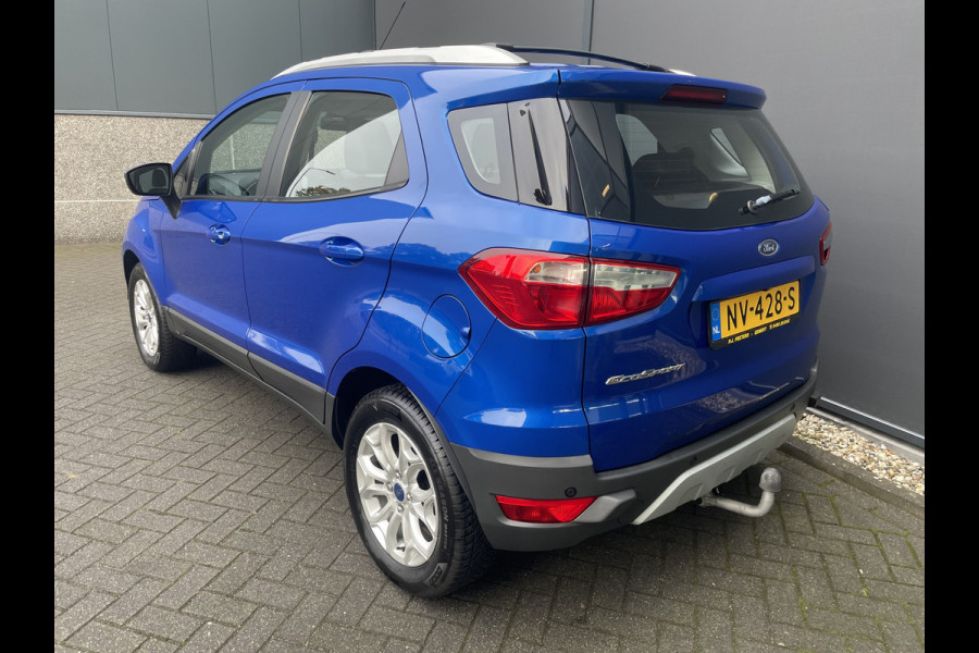 Ford EcoSport 1.5 Ti-VCT Titanium Achteruitrijcamera - Airco - Parkeersensoren achter - Keyless entry - Navigatie full map - dakrails - Mistlampen voor - Licht metalen velgen 16 inch - stuur leder Ford EcoSport 1.5 Ti-VCT Titanium Achteruitrijcamera - Airco - Parkeersensoren achter - Keyless entry - Navigatie full map - dakrails - Mistlampen voor - Licht metalen velgen 16 inch - stuur leder