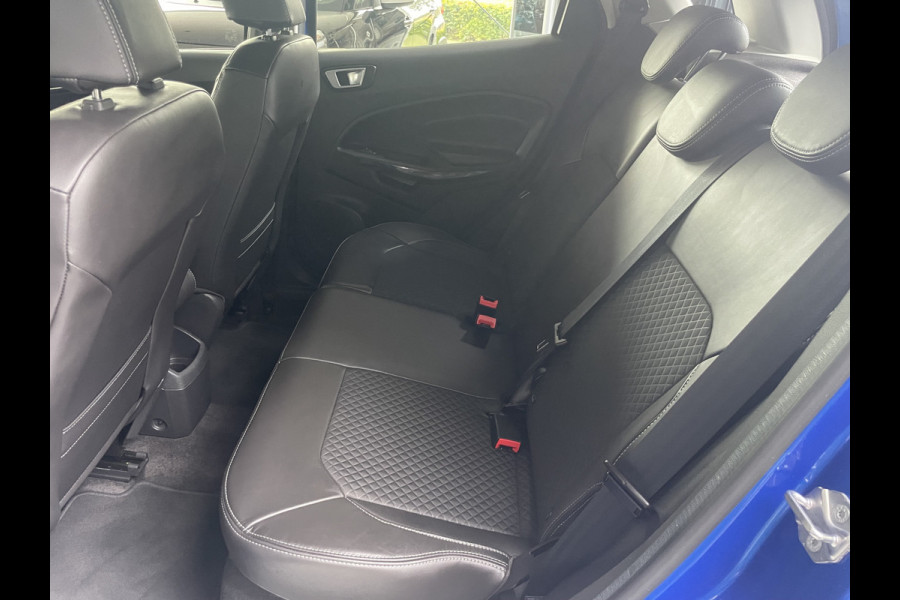 Ford EcoSport 1.5 Ti-VCT Titanium Achteruitrijcamera - Airco - Parkeersensoren achter - Keyless entry - Navigatie full map - dakrails - Mistlampen voor - Licht metalen velgen 16 inch - stuur leder Ford EcoSport 1.5 Ti-VCT Titanium Achteruitrijcamera - Airco - Parkeersensoren achter - Keyless entry - Navigatie full map - dakrails - Mistlampen voor - Licht metalen velgen 16 inch - stuur leder