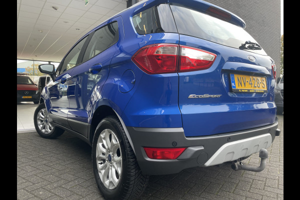 Ford EcoSport 1.5 Ti-VCT Titanium Achteruitrijcamera - Airco - Parkeersensoren achter - Keyless entry - Navigatie full map - dakrails - Mistlampen voor - Licht metalen velgen 16 inch - stuur leder Ford EcoSport 1.5 Ti-VCT Titanium Achteruitrijcamera - Airco - Parkeersensoren achter - Keyless entry - Navigatie full map - dakrails - Mistlampen voor - Licht metalen velgen 16 inch - stuur leder