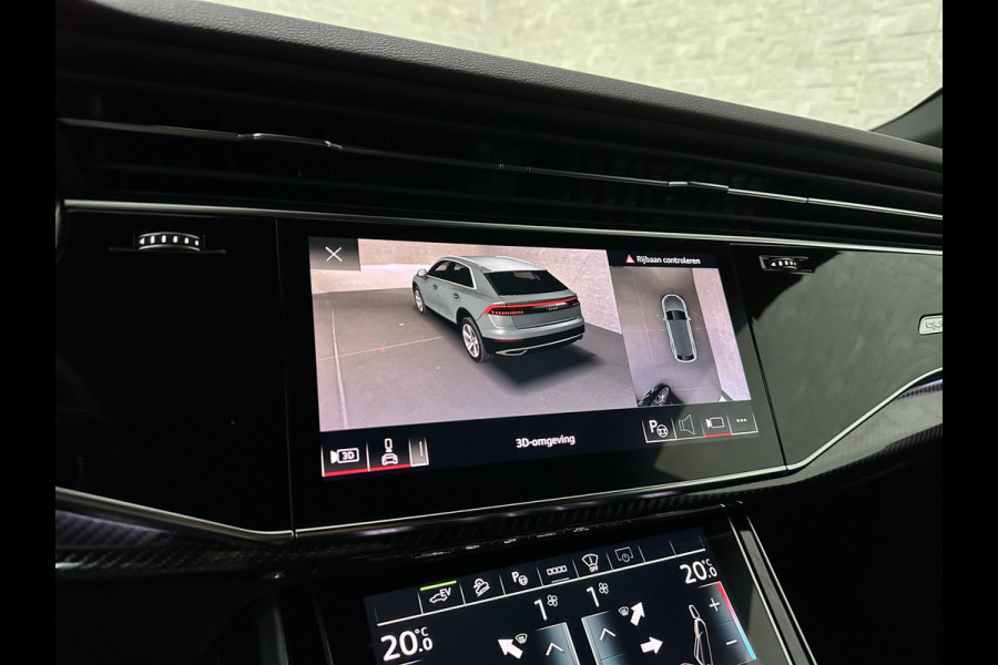 Audi Q8 60e 462pk Competition Plus | RS Seats | ACC | Panodak | 360 Camera | Nachtzicht | Softclose | 64700,= EX BTW | Headup | 2x Memory | Bank & Stuurverwarming | 22"| Trekhaak | Carplay | Standverwaming | Matrix Led | Lane & Side assist | Isolatieglas | Bovag Garantie.