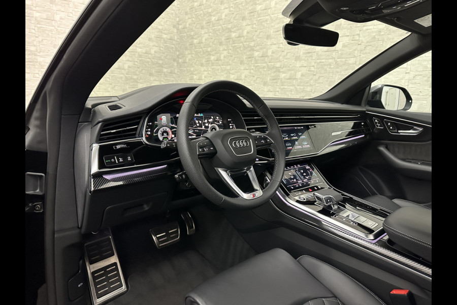 Audi Q8 60e 462pk Competition Plus | RS Seats | ACC | Panodak | 360 Camera | Nachtzicht | Softclose | 64700,= EX BTW | Headup | 2x Memory | Bank & Stuurverwarming | 22"| Trekhaak | Carplay | Standverwaming | Matrix Led | Lane & Side assist | Isolatieglas | Bovag Garantie.