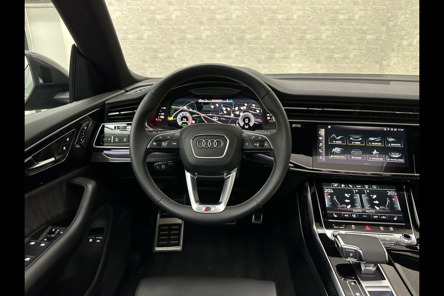 Audi Q8 60e 462pk Competition Plus | RS Seats | ACC | Panodak | 360 Camera | Nachtzicht | Softclose | 64700,= EX BTW | Headup | 2x Memory | Bank & Stuurverwarming | 22"| Trekhaak | Carplay | Standverwaming | Matrix Led | Lane & Side assist | Isolatieglas | Bovag Garantie.
