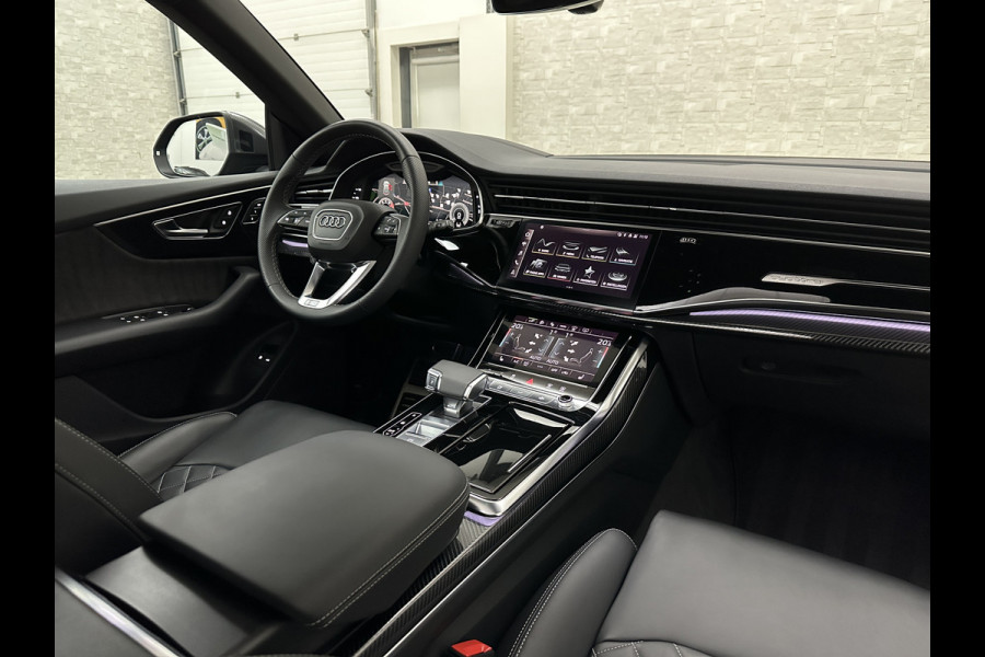 Audi Q8 60e 462pk Competition Plus | RS Seats | ACC | Panodak | 360 Camera | Nachtzicht | Softclose | 64700,= EX BTW | Headup | 2x Memory | Bank & Stuurverwarming | 22"| Trekhaak | Carplay | Standverwaming | Matrix Led | Lane & Side assist | Isolatieglas | Bovag Garantie.