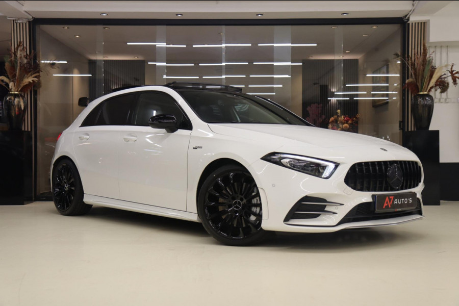 Mercedes-Benz A-Klasse AMG 35 4MATIC PANO/CAM/BURM/BLINDESPOT/NIGHTPAKET/BOMVOL
