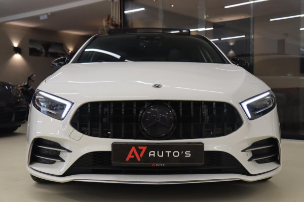 Mercedes-Benz A-Klasse AMG 35 4MATIC PANO/CAM/BURM/BLINDESPOT/NIGHTPAKET/BOMVOL