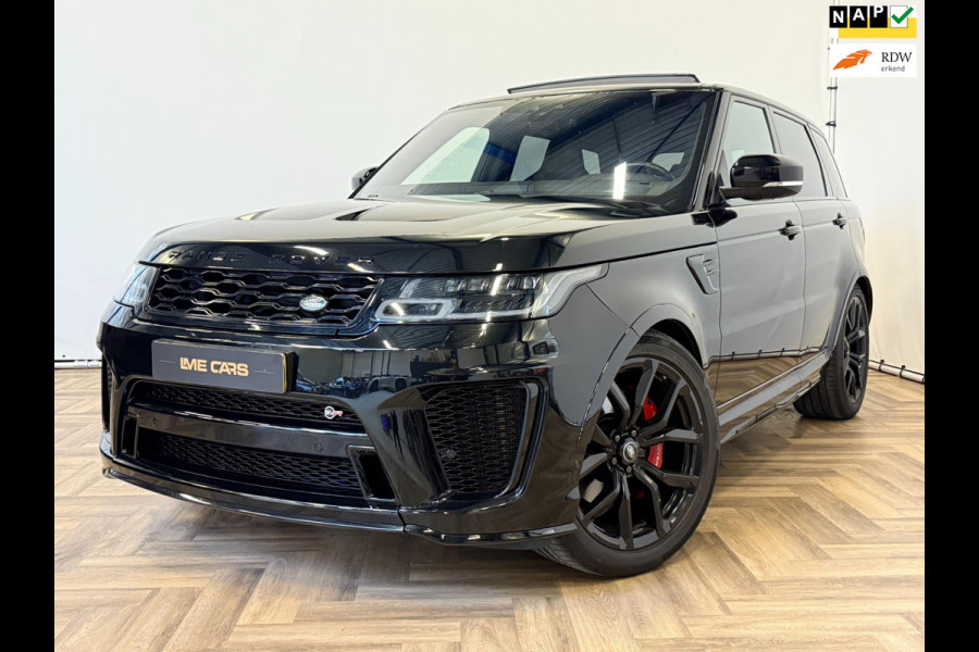 Land Rover Range Rover Sport 5.0 V8 SC SVR|PANO|576PK|VOL|INRUIL MOGELIJK