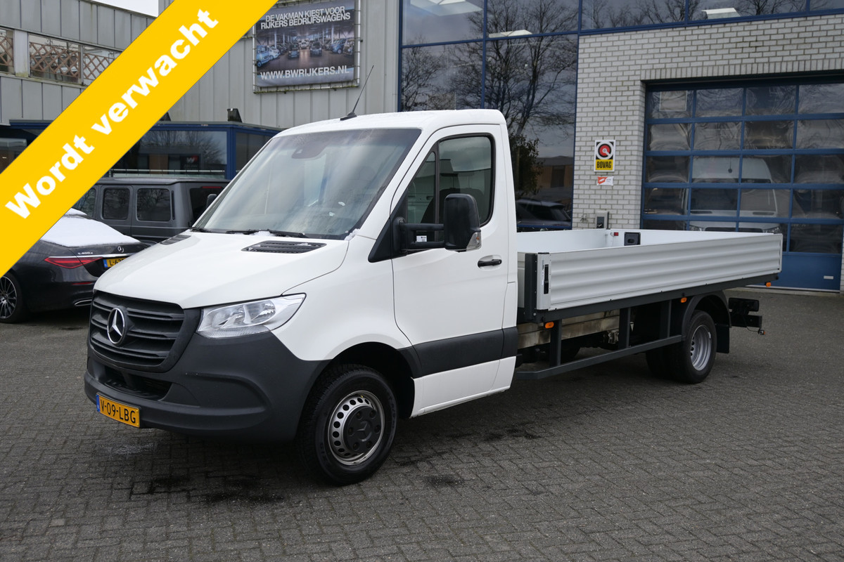 Mercedes-Benz Sprinter 514 CDI L3 Open laadbak Geveerde verwarmde stoel, MBUX met Apple Carplay / Android Auto Mercedes-Benz Sprinter 514 CDI L3 Open laadbak Geveerde verwarmde stoel, MBUX met Apple Carplay / Android Auto