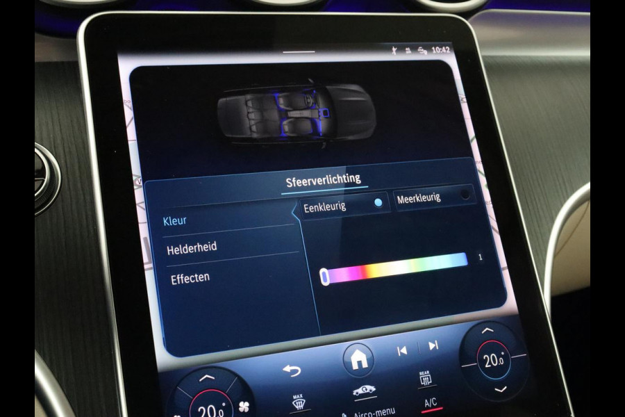 Mercedes-Benz C-Klasse 200 Launch Edition Luxury Line | Panoramadak | Trekhaak | Leder | Stoelverwarming | Carplay | Camera | Sfeerverlichting | Navigatie | 18'' | Getint glas Mercedes-Benz C-Klasse 200 Launch Edition Luxury Line | Panoramadak | Trekhaak | Leder | Stoelverwarming | Carplay | Camera | Sfeerverlichting | Navigatie | 18'' | Getint glas