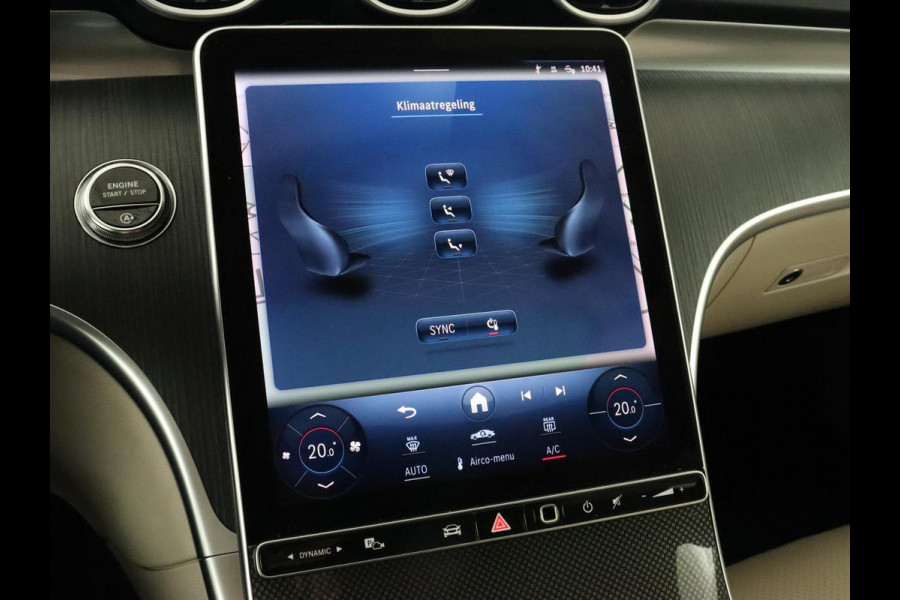 Mercedes-Benz C-Klasse 200 Launch Edition Luxury Line | Panoramadak | Trekhaak | Leder | Stoelverwarming | Carplay | Camera | Sfeerverlichting | Navigatie | 18'' | Getint glas Mercedes-Benz C-Klasse 200 Launch Edition Luxury Line | Panoramadak | Trekhaak | Leder | Stoelverwarming | Carplay | Camera | Sfeerverlichting | Navigatie | 18'' | Getint glas