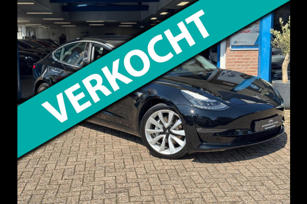 Tesla Model 3 Long Range AWD 75 kWh 2019 ZWART NAVI NAP