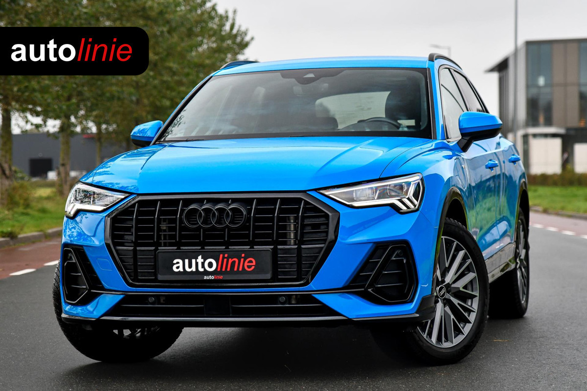 Audi Q3 45 TFSI e 3x S-Line. Matrix, Keyless, Camera, Sfeer, CarPlay, Dodeh! Audi Q3 45 TFSI e 3x S-Line. Matrix, Keyless, Camera, Sfeer, CarPlay, Dodeh!