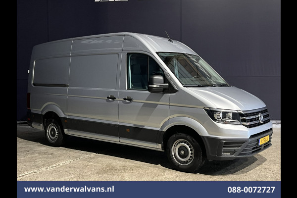 Volkswagen Crafter 2.0 TDI 141pk L3H3 L2H2 Euro6 Airco | Camera | Apple Carplay | Android Auto Parkeersensoren, Bijrijdersbank, 3000kg trekvermogen, zilver