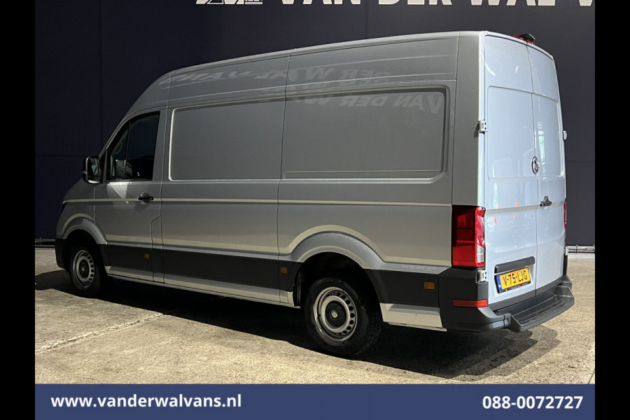 Volkswagen Crafter 2.0 TDI 141pk L3H3 L2H2 Euro6 Airco | Camera | Apple Carplay | Android Auto Parkeersensoren, Bijrijdersbank, 3000kg trekvermogen, zilver