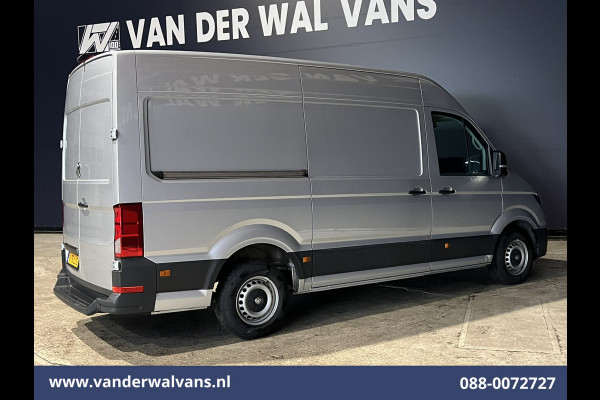 Volkswagen Crafter 2.0 TDI 141pk L3H3 L2H2 Euro6 Airco | Camera | Apple Carplay | Android Auto Parkeersensoren, Bijrijdersbank, 3000kg trekvermogen, zilver