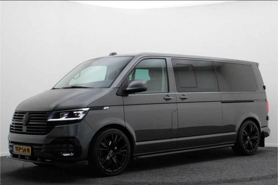 Volkswagen Transporter 2.0 TDI DSG L2H1 30 DC Highline Leer, 2x Elektr. Schuifdeur, ACC, Camera, Apple Carplay, LED, Trekhaak, 20'' Volkswagen Transporter 2.0 TDI DSG L2H1 30 DC Highline Leer, 2x Elektr. Schuifdeur, ACC, Camera, Apple Carplay, LED, Trekhaak, 20''