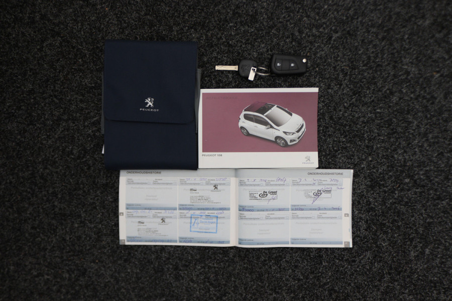 Peugeot 108 1.0 e-VTi Active Automaat LED, Airco, Bluetooth, Elektr. Pakket, 15"