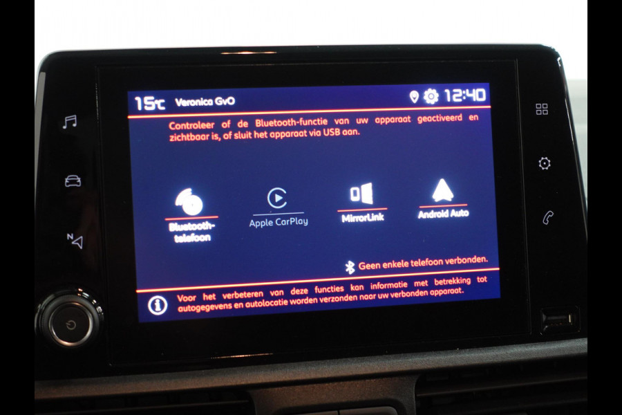 Citroën Berlingo 1.5 BlueHDi 130PK L2 3-zits Automaat Airco Bluetooth PDC achter Trekhaak