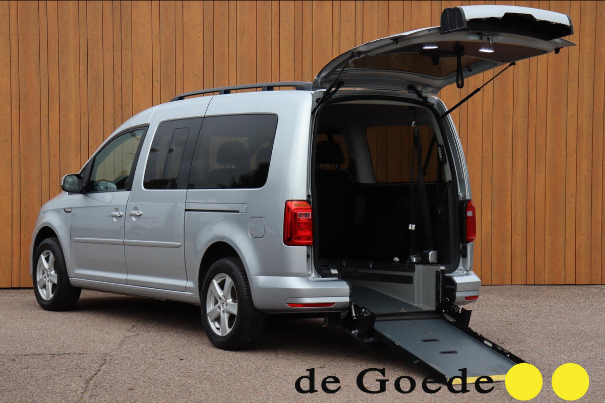 Volkswagen Caddy Maxi 1.4 TSI Trendl. 5p+1 Rolstoel auto bodemverlaging a.camera Volkswagen Caddy Maxi 1.4 TSI Trendl. 5p+1 Rolstoel auto bodemverlaging a.camera