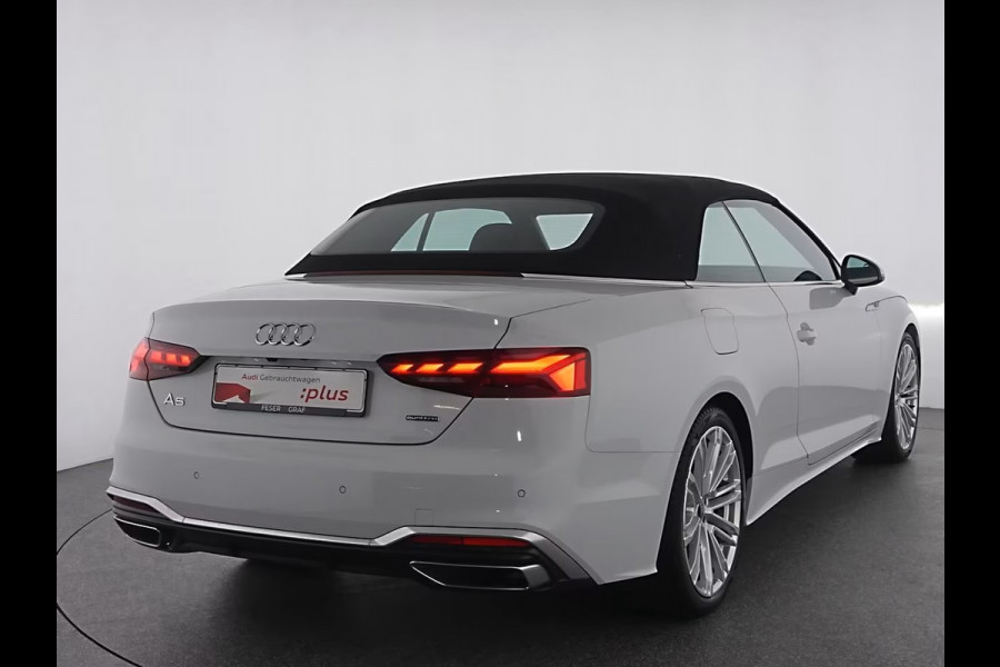 Audi A5 Cabriolet 40 TFSI Quattro S-LINE ** MATRIX, VIRTUAL, ACC, B&O, 19-inch LMV, NEKVERW, KEYLESS ** 1e EIG - UNFALLFREI ** ** INFORMEER OOK NAAR ONZE AANTREKKELIJKE FINANCIAL-LEASE TARIEVEN **