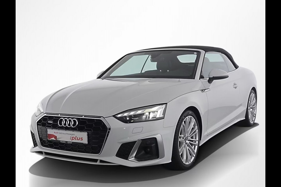 Audi A5 Cabriolet 40 TFSI Quattro S-LINE ** MATRIX, VIRTUAL, ACC, B&O, 19-inch LMV, NEKVERW, KEYLESS ** 1e EIG - UNFALLFREI ** ** INFORMEER OOK NAAR ONZE AANTREKKELIJKE FINANCIAL-LEASE TARIEVEN **