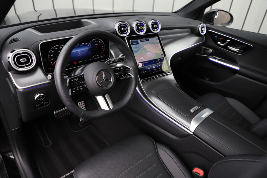 Mercedes-Benz GLC 400e AMG 4-Matic | 381PK | Head-up | Keyles-go | Pano | Sfeerverlichting | Burmester | Digital-light | Distronic+ | Stuurwielver