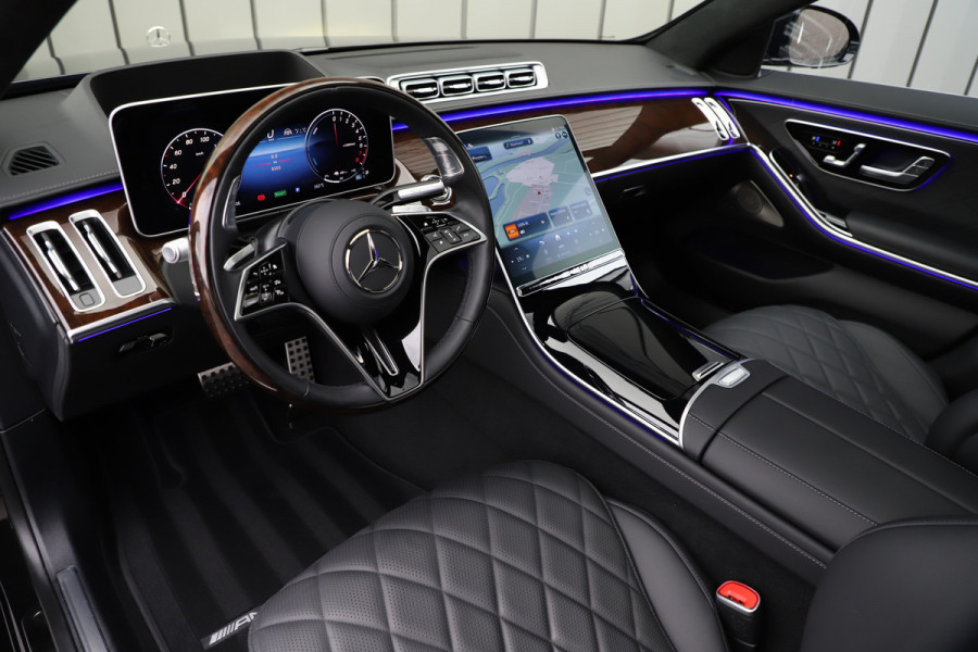 Mercedes-Benz S-Klasse 450e AMG | 408PK | Head-up | Entertainment | Luchtvering | Achterasbesturing | Massage | Digital-light | Keyles-go | 2024.