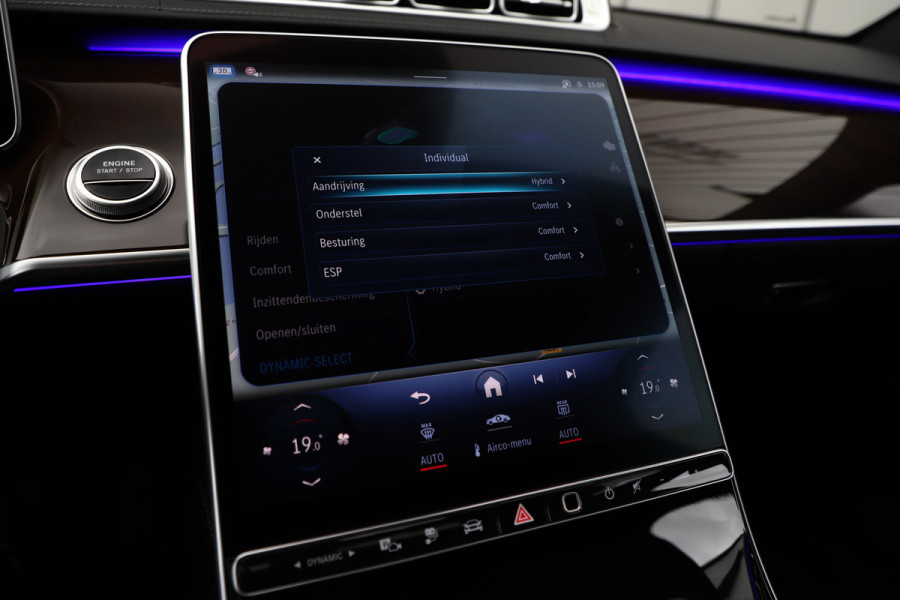 Mercedes-Benz S-Klasse 450e AMG | 408PK | Head-up | Entertainment | Luchtvering | Achterasbesturing | Massage | Digital-light | Keyles-go | 2024.