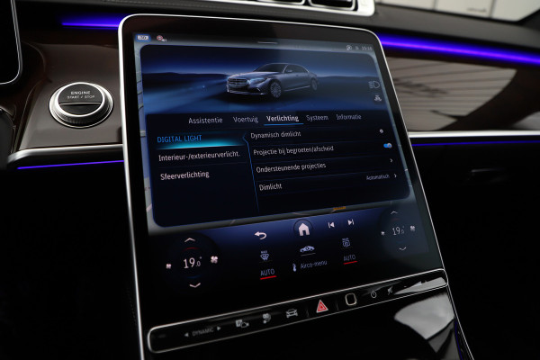 Mercedes-Benz S-Klasse 450e AMG | 408PK | Head-up | Entertainment | Luchtvering | Achterasbesturing | Massage | Digital-light | Keyles-go | 2024.
