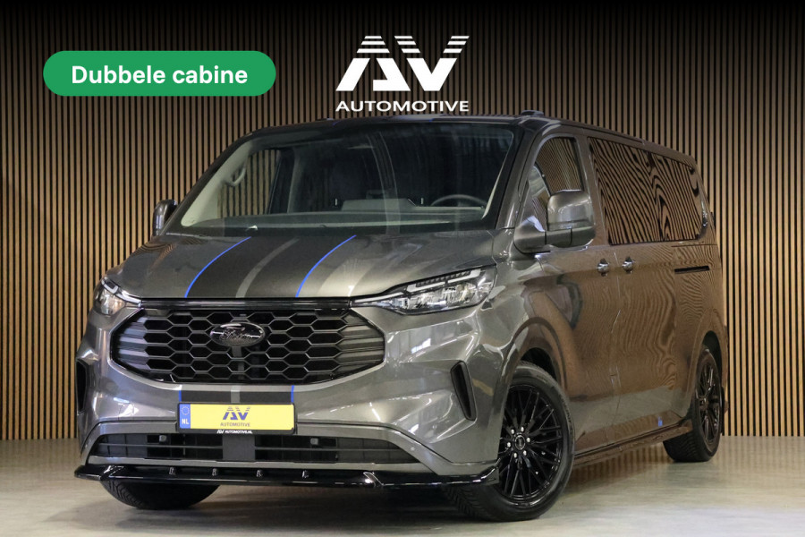 Ford Transit Custom 320 2.0 TDCI 170 PK L2H1 Limited DC | Dubbel Cabine | ACC | Blind Spot | Navigatie | Camera | CarPlay | Lane Assist | Trekhaak | BPM VRIJ | Verlengde fabrieksgarantie tot 12-2029
