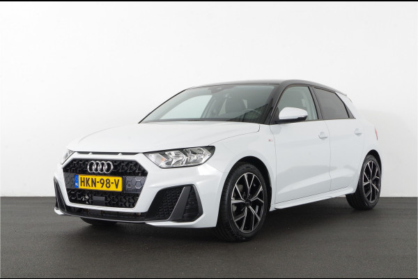 Audi A1 Sportback 30 TFSI S line > 116pk/Zwart dak/17inch/Glacier White/stoelverwarming...