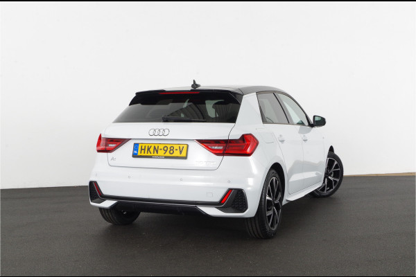 Audi A1 Sportback 30 TFSI S line > 116pk/Zwart dak/17inch/Glacier White/stoelverwarming...