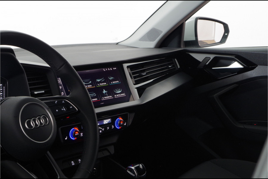 Audi A1 Sportback 30 TFSI S line > 116pk/Zwart dak/17inch/Glacier White/stoelverwarming...
