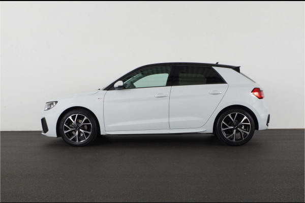 Audi A1 Sportback 30 TFSI S line > 116pk/Zwart dak/17inch/Glacier White/stoelverwarming...
