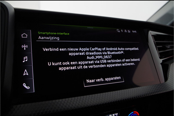 Audi A1 Sportback 30 TFSI S line > 116pk/Zwart dak/17inch/Glacier White/stoelverwarming...