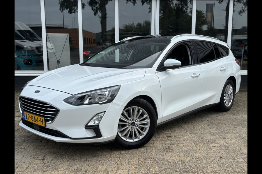 Ford FOCUS Wagon 1.0 EcoBoost Titanium Panodak | Stoel |Stuur Verwarming | Topstaat!