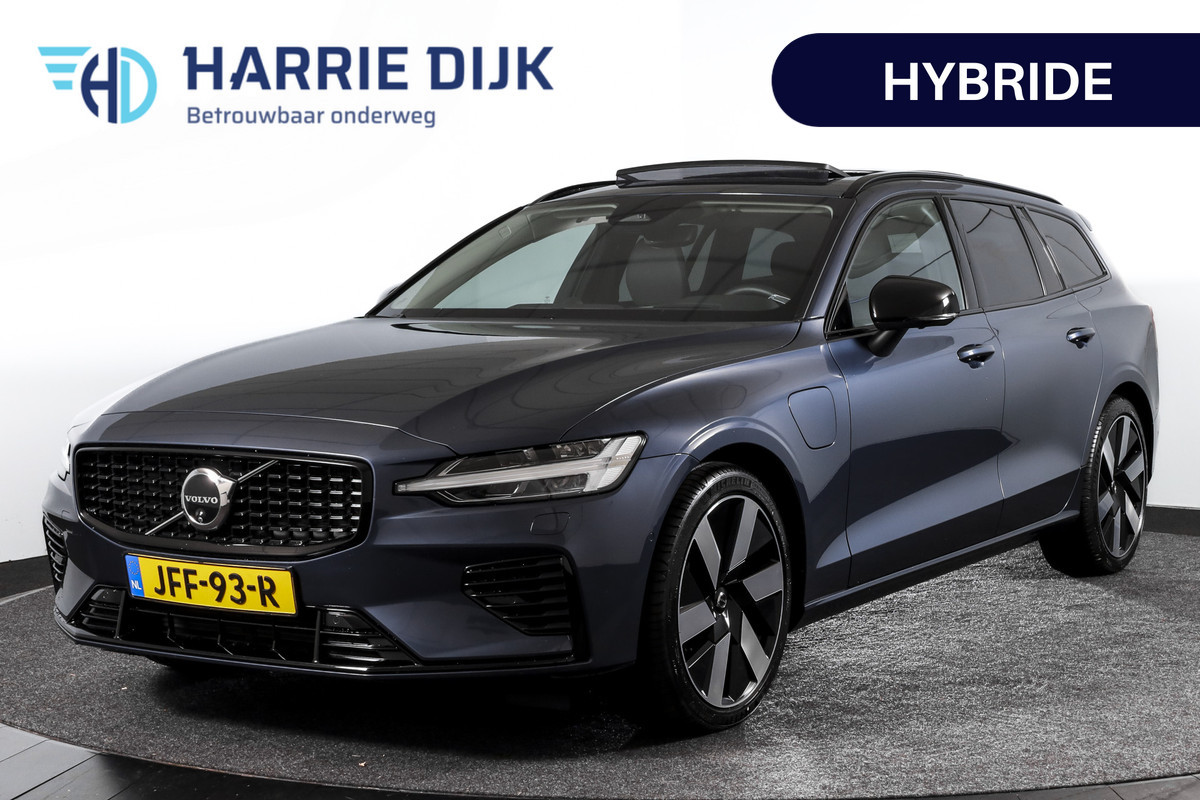 Volvo V60 2.0 T6 Plug-in hybrid AWD Ultra Dark | S/K-panodak | Bowers/Wilkens | Dig. Cockpit | Adapt. Cruise | Memory Stoelen | Elek. Klep | Stoel-+stuurverw. | 360 Camera | NAV+App. Connect | Elek. trekhaak | LM 19" | Volvo V60 2.0 T6 Plug-in hybrid AWD Ultra Dark | S/K-panodak | Bowers/Wilkens | Dig. Cockpit | Adapt. Cruise | Memory Stoelen | Elek. Klep | Stoel-+stuurverw. | 360 Camera | NAV+App. Connect | Elek. trekhaak | LM 19" |