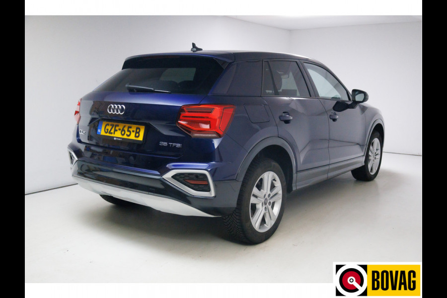 Audi Q2 35 TFSI Advanced ed. 150 PK | Stoelverwarming | Navigatie | Virtual cockpit | Adap. cruide | App. connect, Parkeersensoren achter, All season banden Audi Q2 35 TFSI Advanced ed. 150 PK | Stoelverwarming | Navigatie | Virtual cockpit | Adap. cruide | App. connect, Parkeersensoren achter, All season banden