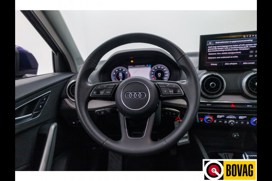 Audi Q2 35 TFSI Advanced ed. 150 PK | Stoelverwarming | Navigatie | Virtual cockpit | Adap. cruide | App. connect, Parkeersensoren achter, All season banden Audi Q2 35 TFSI Advanced ed. 150 PK | Stoelverwarming | Navigatie | Virtual cockpit | Adap. cruide | App. connect, Parkeersensoren achter, All season banden