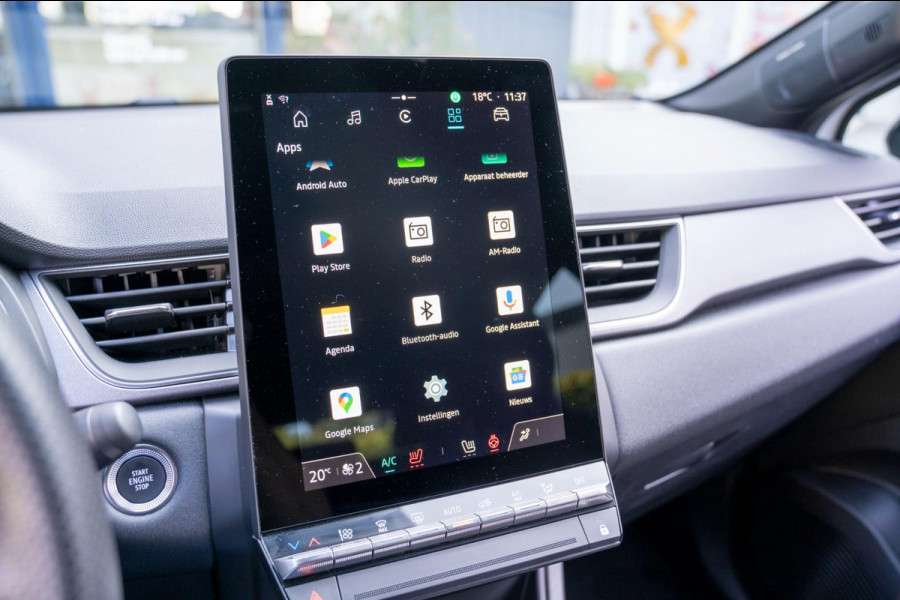 Renault Captur 1.0 TCe 90 techno|Prijs incl.12 mnd garantie| LMV Carplay Stoel/Stuur verwarming DAB Camera Bluetooth Harman Kardon