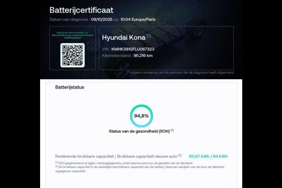 Hyundai Kona EV Fashion 64 kWh*3FASE*ACC*NAVI*ECC*CARPLAY*CAM*